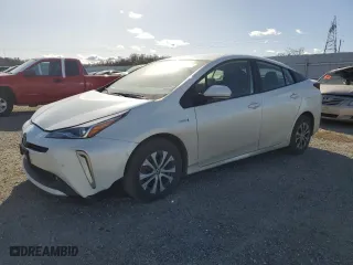 2019 Toyota Prius LE with VIN JTDL9RFU3K3005051, listed as a Copart auction lot 40269573 with 57,345 mi miles. Bid and sale history available at carsss.com. Image 1.