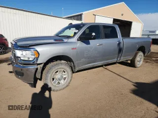 2021 Ram 2500 Big Horn with VIN 3C6UR5JJ6MG581539, listed as a Copart auction lot 53273184 with 34,319 mi miles and Salvage Title. Bid and sale history available at carsss.com. Image 1.