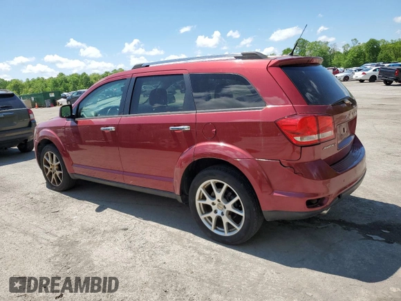 2011 Dodge Journey Crew z VIN 3D4PG3FG9BT534655, wystawiony jako Copart lot #54329235 z przebiegiem 100 655 mil mil oraz Czysty tytuł • Clean title. Historia ofert i sprzedaży dostępna na DreamBid. Obrazek 2.