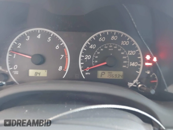 2010 Toyota Corolla with VIN 2T1BU4EE3AC438446, listed as a IAAI auction lot 42668973 with 196,934 mi miles and . Bid and sale history available at DreamBid. Image 7.