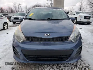 2016 Kia Rio LX with VIN KNADM5A34G6676533, listed as a Copart auction lot 42444355 with 38,350 mi miles and Salvage Title. Bid and sale history available at carsss.com. Image 5.