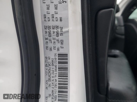 2019 Jeep Grand Cherokee Altitude with VIN 1C4RJFAG4KC547065, listed as a Copart auction lot 54666705 with 78,178 mi miles and Salvage title. Bid and sale history available at DreamBid. Image 14.