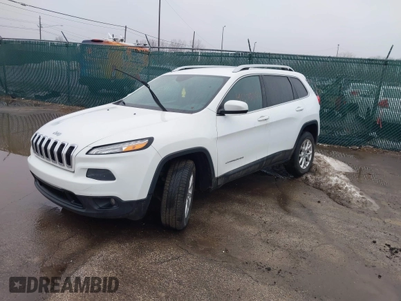 2016 Jeep Cherokee Latitude with VIN 1C4PJMCB3GW193834, listed as a IAAI auction lot 41675853 with 149,296 mi miles. Bid and sale history available at carsss.com. Image 17.