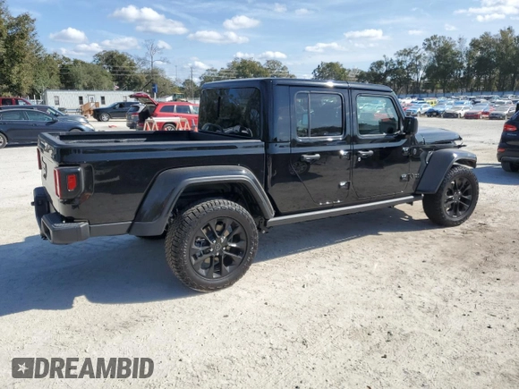 2025 Jeep Gladiator Willys с VIN 1C6PJTAG5SL503007, выставлен на аукционе Copart как лот 43960545 с пробегом 673 миль миль и Списание • Salvage title. История ставок и продаж доступна на DreamBid. Изображение 3.