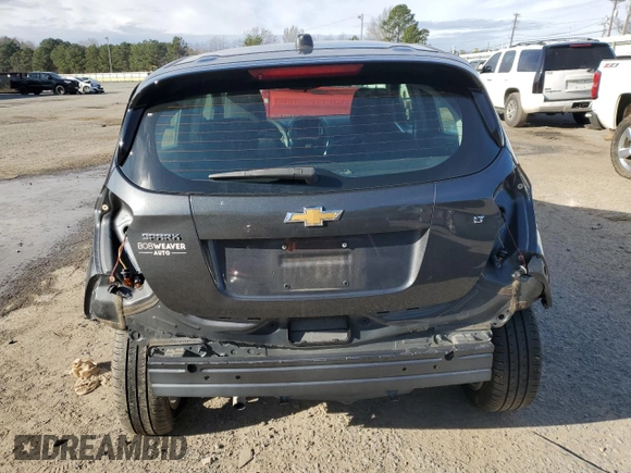 2022 Chevrolet Spark 1LT with VIN KL8CD6SAXNC038649, listed as a Copart auction lot 45221985 with 24,993 mi miles and Salvage Title. Bid and sale history available at carsss.com. Image 6.