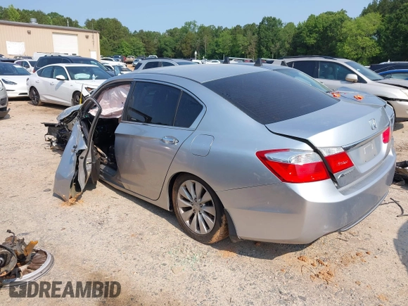 2013 Honda Accord EX z VIN 1HGCR2F7XDA039828, wystawiony jako IAAI lot #42387672 z przebiegiem 183 844 mil mil oraz . Historia ofert i sprzedaży dostępna na DreamBid. Obrazek 3.