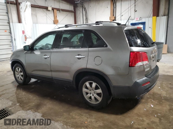 2012 Kia Sorento LX with VIN 5XYKT3A69CG205741, listed as a Copart auction lot 54657155 with 178,794 mi miles and Salvage Title. Bid and sale history available at DreamBid. Image 2.