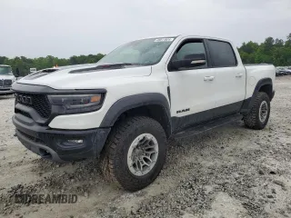 2021 Ram 1500 TRX with VIN 1C6SRFU97MN745516, listed as a Copart auction lot 49011924 with 0 mi miles and Salvage Title. Bid and sale history available at carsss.com. Image 1.
