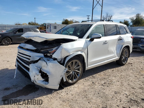 2024 Lexus TX with VIN 5TDAAAB64RS007004, listed as a Copart auction lot 82545504 with 11,711 mi miles and Salvage Title. Bid and sale history available at carsss.com. Image 1.