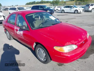2000 Ford Escort Fleet with VIN 3FAFP13P8YR209122, listed as a IAAI auction lot 40254803 with 147,382 mi miles. Bid and sale history available at carsss.com. Image 1.