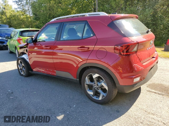 2023 Hyundai Venue SEL with VIN KMHRC8A38PU241678, listed as a Copart auction lot 63026355 with 5,959 mi miles and Salvage title. Bid and sale history available at DreamBid. Image 2.