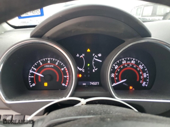 2013 Toyota Highlander with VIN 5TDZA3EH2DS045254, listed as a Copart auction lot 50244815 with 74,507 mi miles and Salvage Title. Bid and sale history available at carsss.com. Image 9.