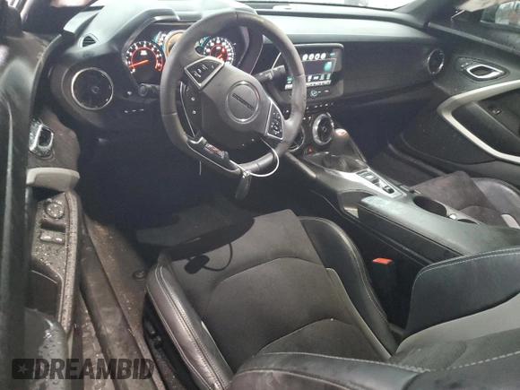 2018 Chevrolet Camaro 1SS with VIN 1G1FE1R71J0160237, listed as a Copart auction lot 48487665 with 40,298 mi miles and Salvage Title. Bid and sale history available at DreamBid. Image 8.