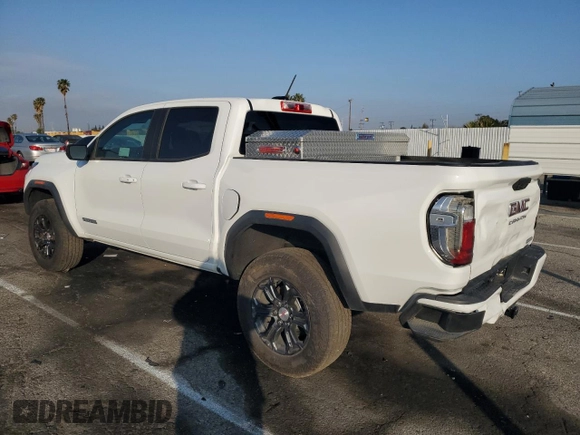 2024 GMC Canyon 2WD Elevation with VIN 1GTP5BEKXR1146225, listed as a Copart auction lot 43246665 with 0 mi miles and Salvage Title. Bid and sale history available at carsss.com. Image 2.