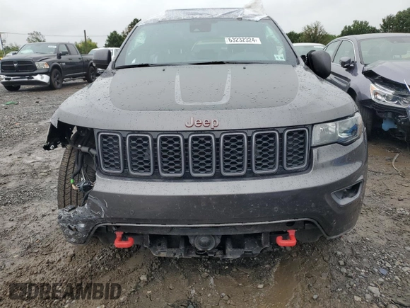 2021 Jeep Grand Cherokee Trailhawk with VIN 1C4RJFLGXMC716795, listed as a Copart auction lot 63232324 with 0 mi miles and Salvage Title. Bid and sale history available at carsss.com. Image 5.