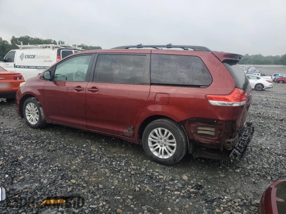 2013 Toyota Sienna XLE AAS with VIN 5TDYK3DCXDS383838, listed as a Copart auction lot 71302884 with 219,813 mi miles and Non Repairable. Bid and sale history available at carsss.com. Image 2.