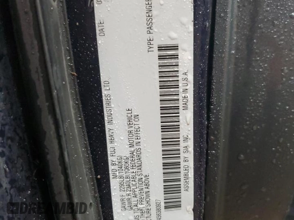 2005 Subaru Legacy with VIN 4S3BP616456380927, listed as a Copart auction lot 49680475 with 159,395 mi miles and Clean title. Bid and sale history available at DreamBid. Image 13.