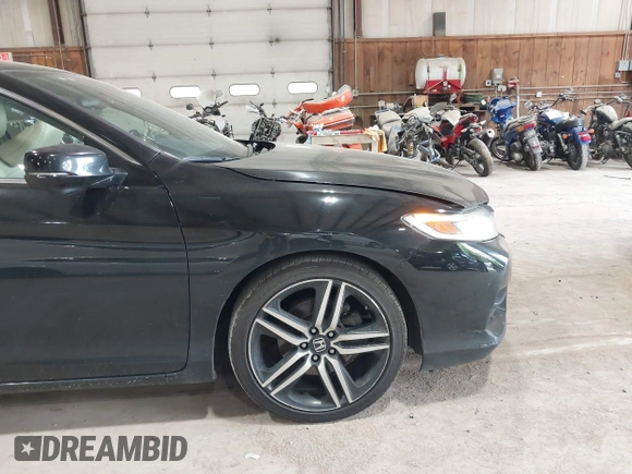2016 Honda Accord Touring with VIN 1HGCT2B05GA002832, listed as a IAAI auction lot 42221520 with 217,435 mi miles and . Bid and sale history available at DreamBid. Image 19.