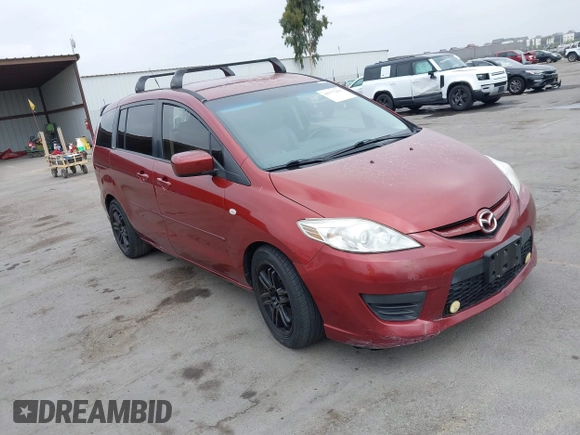 2008 Mazda 5 Grand Touring with VIN JM1CR293280316216, listed as a IAAI auction lot 42777255 with 220,381 mi miles and . Bid and sale history available at DreamBid. Image 1.