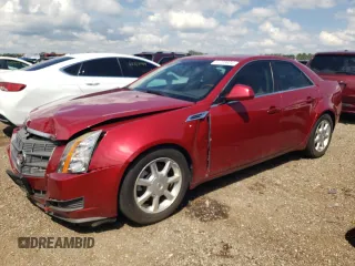 2009 Cadillac CTS AWD w/1SA with VIN 1G6DG577X90108669, listed as a Copart auction lot 61735934 with Not Provided miles and Salvage Title. Bid and sale history available at carsss.com. Image 1.
