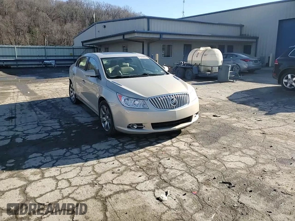 2012 Buick LaCrosse Premium 1 with VIN 1G4GE5E30CF105800, listed as a Copart auction lot 85294834 with 130,904 mi miles and Salvage title. Bid and sale history available at DreamBid. Image 12.
