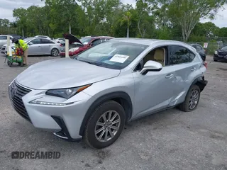 2019 Lexus NX with VIN JTJYARBZ2K2123089, listed as a IAAI auction lot 41909100 with 126,710 mi miles. Bid and sale history available at carsss.com. Image 2.
