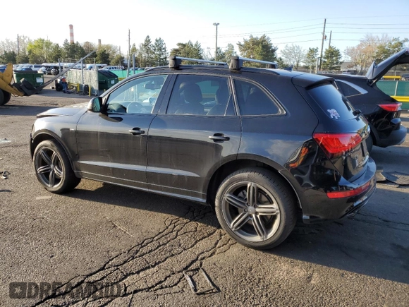 2014 Audi Q5 Premium Plus with VIN WA1DGAFPXEA109584, listed as a Copart auction lot 53900065 with 123,235 mi miles and Salvage title. Bid and sale history available at DreamBid. Image 2.