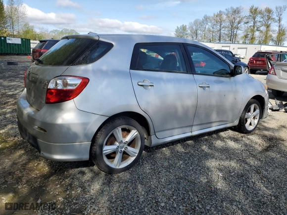 2009 Toyota Matrix S with VIN 2T1LE40E39C010106, listed as a Copart auction lot 53205665 with 159,632 mi miles and Clean Title. Bid and sale history available at carsss.com. Image 3.