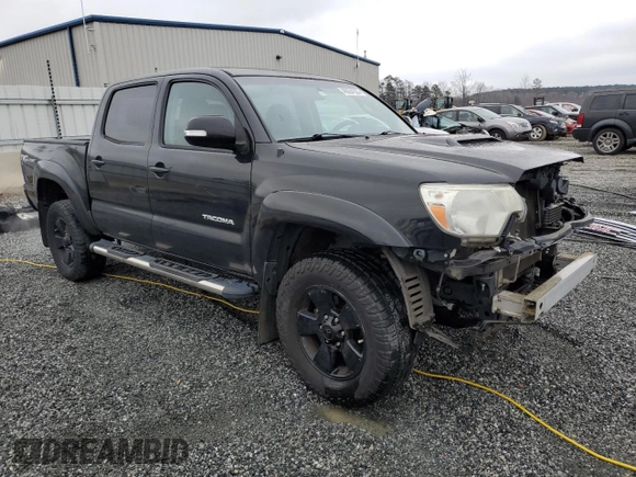 2014 Toyota Tacoma PreRunner with VIN 5TFJU4GN0EX051756, listed as a Copart auction lot 46034355 with 224,700 mi miles and Salvage Title. Bid and sale history available at carsss.com. Image 4.
