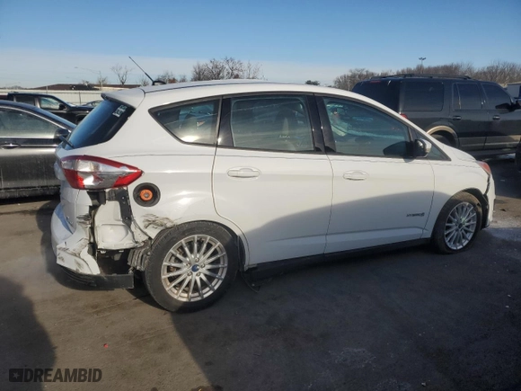 2014 Ford C-Max Hybrid SE with VIN 1FADP5AU7EL517688, listed as a Copart auction lot 41751485 with 58,343 mi miles and Salvage Title. Bid and sale history available at carsss.com. Image 3.