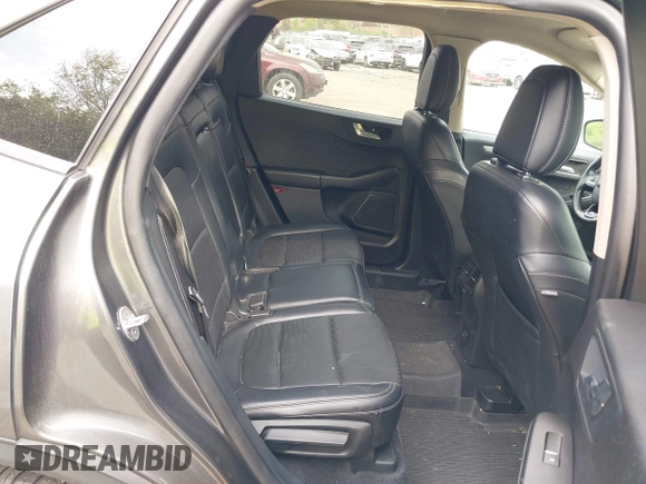 2020 Ford Escape SEL with VIN 1FMCU0H68LUA61096, listed as a IAAI auction lot 42062185 with 60,972 mi miles and . Bid and sale history available at carsss.com. Image 8.