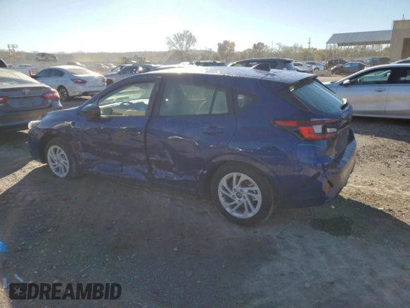 2024 Subaru Impreza with VIN JF1GUABC1R8261576, listed as a Copart auction lot 80245384 with 7,945 mi miles and Salvage Title. Bid and sale history available at carsss.com. Image 2.