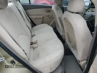 2009 Kia Rio LX with VIN KNADE223096485561, listed as a Copart auction lot 73412874 with 137,858 mi miles and Salvage Title. Bid and sale history available at DreamBid. Image 10.