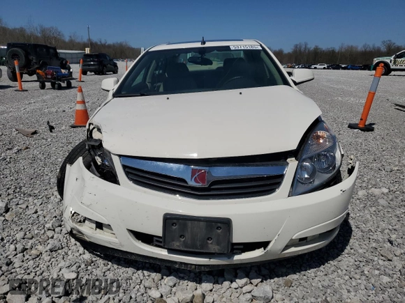 2008 Saturn Aura XE with VIN 1G8ZS57N08F144344, listed as a Copart auction lot 53715185 with 57,152 mi miles and Salvage Title. Bid and sale history available at carsss.com. Image 5.