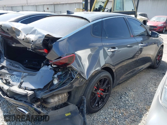 2016 Kia Optima SX Turbo with VIN 5XXGW4L2XGG012408, listed as a IAAI auction lot 42465787 with 67,564 mi miles and . Bid and sale history available at DreamBid. Image 4.