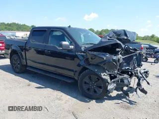 2019 Ford F-150 XL with VIN 1FTEW1EP3KFD04455, listed as a IAAI auction lot 40156913 with 94,918 mi miles. Bid and sale history available at carsss.com. Image 1.
