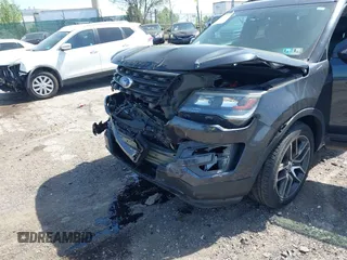 2017 Ford Explorer Sport with VIN 1FM5K8GT4HGC08430, listed as a IAAI auction lot 42140269 with 43,485 mi miles and . Bid and sale history available at carsss.com. Image 19.