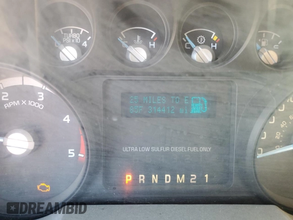 2014 Ford F-250 XL with VIN 1FT7W2AT3EEB10231, listed as a Copart auction lot 72242404 with 314,412 mi miles and Clean title. Bid and sale history available at DreamBid. Image 9.