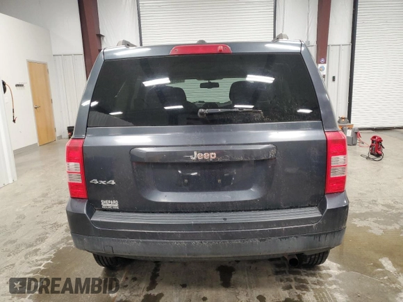 2016 Jeep Patriot Sport with VIN 1C4NJRBB7GD535528, listed as a Copart auction lot 56628325 with 122,278 mi miles and Salvage title. Bid and sale history available at DreamBid. Image 6.