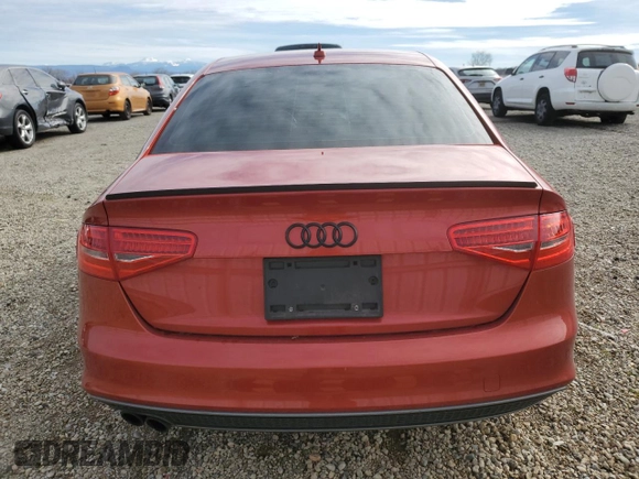 2014 Audi A4 Premium Plus with VIN WAUEFAFL0EN024608, listed as a Copart auction lot 45843405 with 136,335 mi miles and Salvage Title. Bid and sale history available at carsss.com. Image 6.