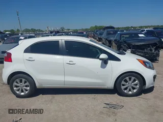 2013 Kia Rio SX with VIN KNADN5A30D6097807, listed as a IAAI auction lot 41958802 with 23,944 mi miles. Bid and sale history available at carsss.com. Image 14.