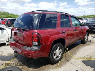 2007 Chevrolet TrailBlazer LT with VIN 1GNDS13S572273925, listed as a Copart auction lot 57572244 with 204,331 mi miles and Salvage Title. Bid and sale history available at DreamBid. Image 3.