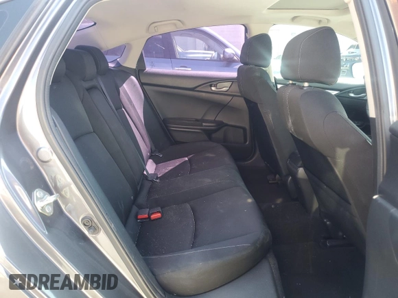 2017 Honda Civic Sedan EX-T with VIN 2HGFC1F42HH652693, listed as a Copart auction lot 50184425 with 75,448 mi miles and Salvage Title. Bid and sale history available at carsss.com. Image 10.