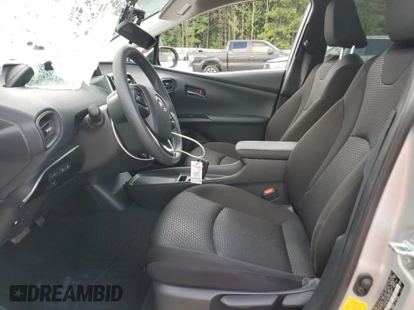 2021 Toyota Prius LE with VIN JTDL9MFU0M3030950, listed as a Copart auction lot 64421325 with 46,235 mi miles and Salvage title. Bid and sale history available at DreamBid. Image 7.