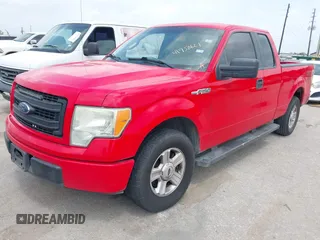 2014 Ford F-150 XL with VIN 1FTEX1CM1EKG04285, listed as a IAAI auction lot 41950621 with 259,722 mi miles. Bid and sale history available at carsss.com. Image 19.