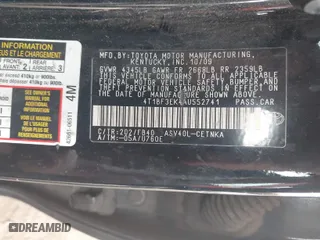 2010 Toyota Camry with VIN 4T1BF3EK4AU552741, listed as a IAAI auction lot 41916979 with 230,106 mi miles. Bid and sale history available at carsss.com. Image 9.