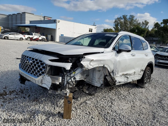 2023 Hyundai Santa Fe Hybrid SEL Premium with VIN 5NMS3DA12PH009355, listed as a Copart auction lot 41585735 with NaN miles and Non Repairable. Bid and sale history available at carsss.com. Image 1.