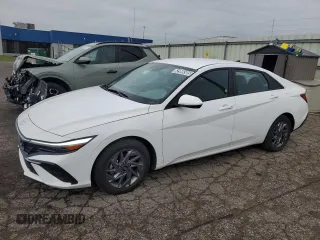 2024 Hyundai Elantra SEL with VIN KMHLM4DG5RU662268, listed as a Copart auction lot 62995505 with 37,546 mi miles and Salvage title. Bid and sale history available at DreamBid. Image 1.