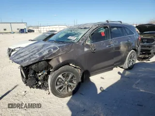 2019 Kia Sorento EX V6 with VIN 5XYPH4A57KG498980, listed as a Copart auction lot 42487635 with 90,778 mi miles and Salvage Title. Bid and sale history available at carsss.com. Image 1.