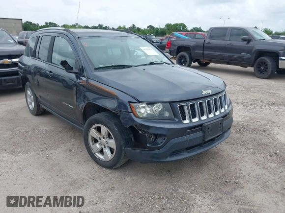 2014 Jeep Compass Sport with VIN 1C4NJCBA7ED882522, listed as a IAAI auction lot 42122474 with 187,157 mi miles and . Bid and sale history available at DreamBid. Image 1.
